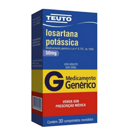 LOSARTAN POTASICO 50MG TAB X 30 (TEUTO)